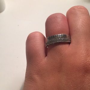 Sterling Silver Ring Set